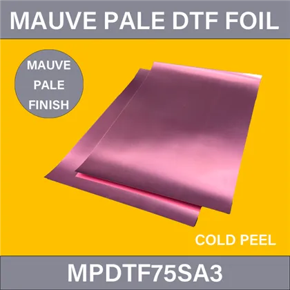 Mauve Pale DTF prenosni list